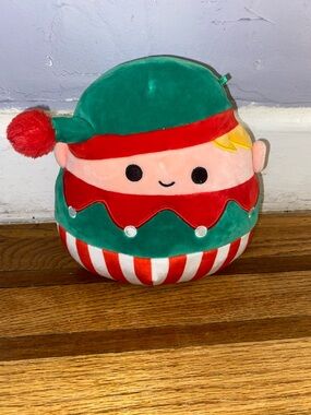 Squishmallow Bartie the Christmas Elf 8”